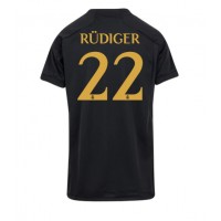 Real Madrid Antonio Rudiger #22 Rezervni Dres za Ženska 2023-24 Kratak Rukav
